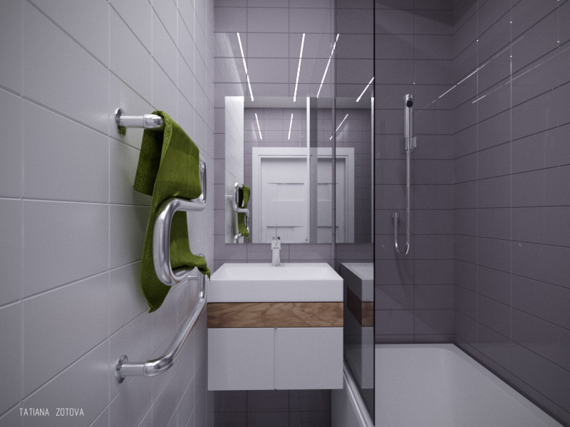 Дизайн интерьера в ЖК "Парковый" г. Тула