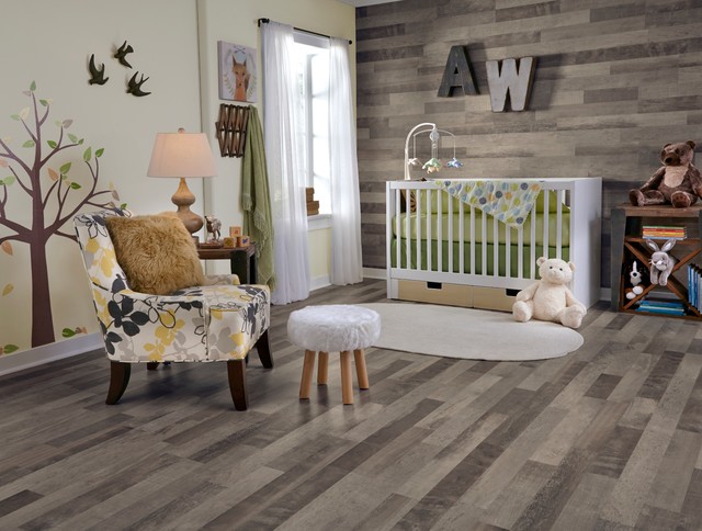 Laminate Flooring In Baby Nursery Rustic