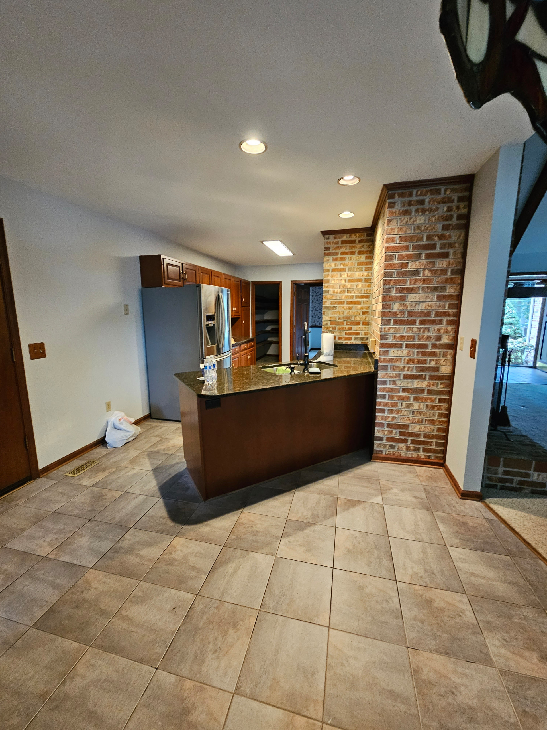 White Modern Kitchen Update