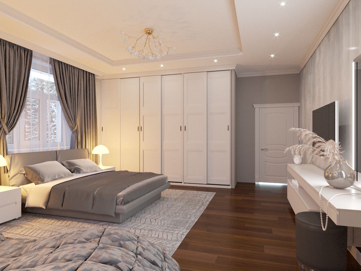 Классика. Проект в пос."Снегири" в г.Томск 2019 г.