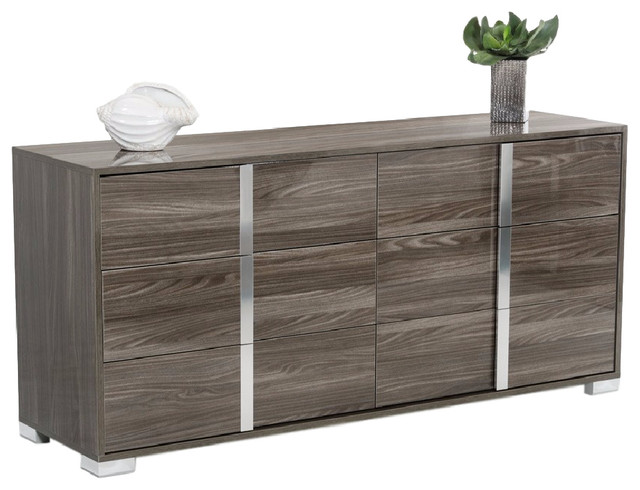 Shop Modrest San Marino Modern Gray Dresser