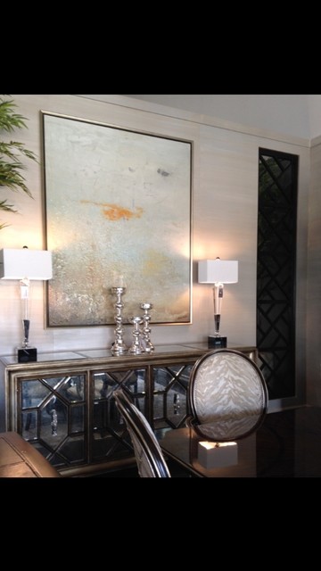 Sizzling Transitional Wall Finishes salon