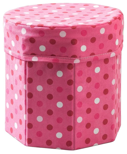Organizing Bins in 2 Sizes Playroom mDesign Soft Fabric Dresser Drawer and Closet Storage Organizer Set for Child//Kids Room Nursery Polka Dot Pattern Light Purple with White Dots Set of 6