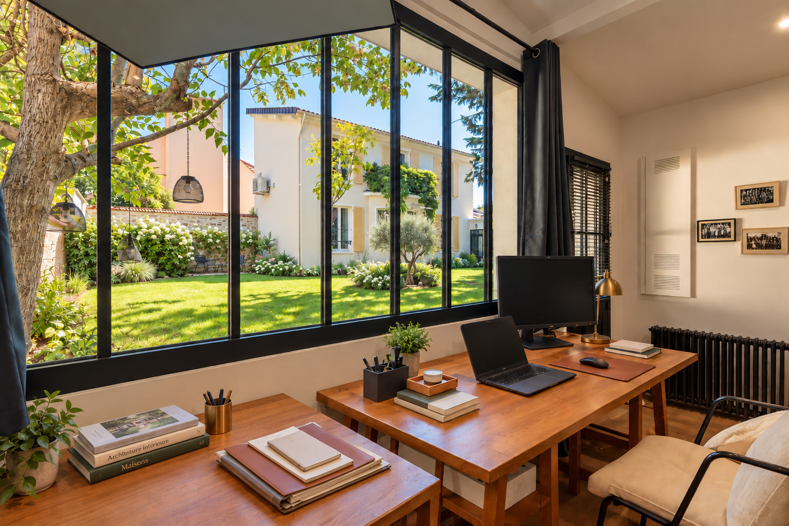 Une maison comme un  paysage