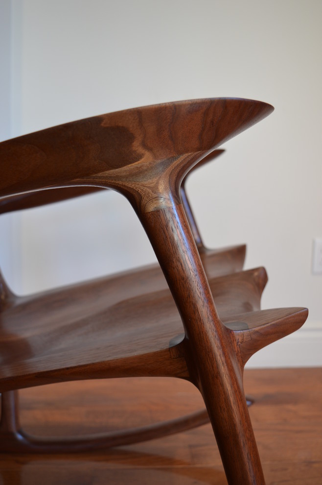 Walnut Rocking Chair