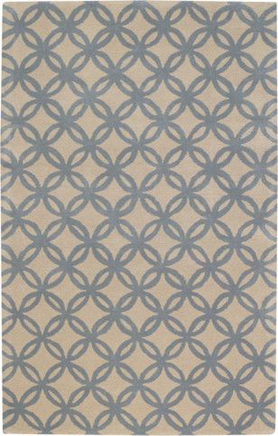 Capel Rugs Flair Optic Sky Wool Rug