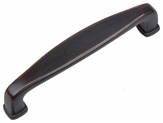 3.75" Deco Cabinet Pull, Oil Rubbed Bronze