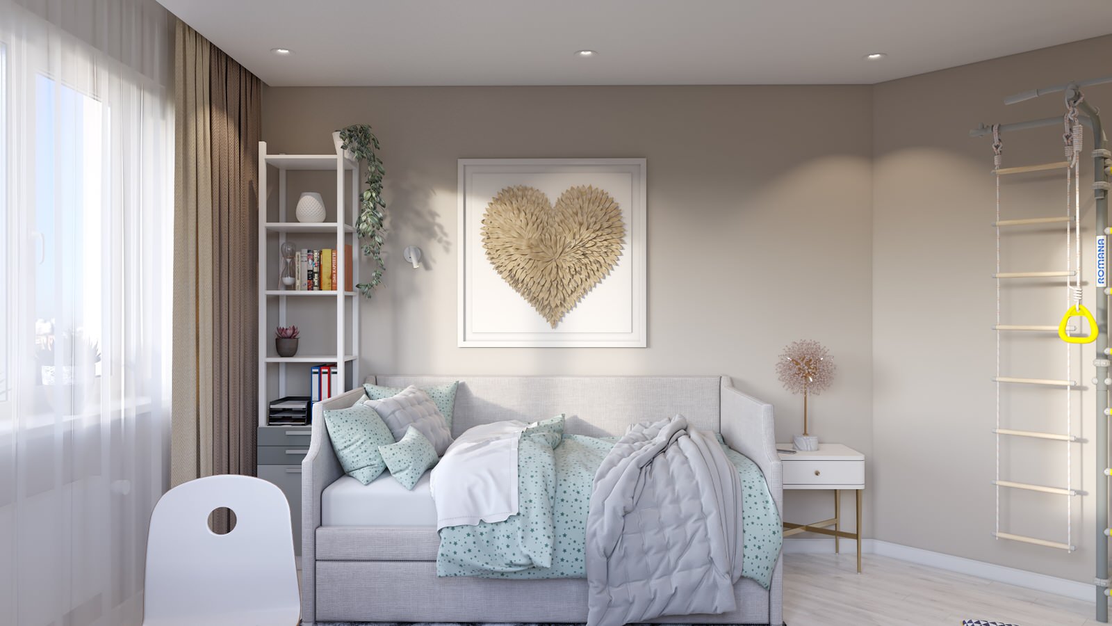 Дизайн четырехкомнатной квартиры Киев