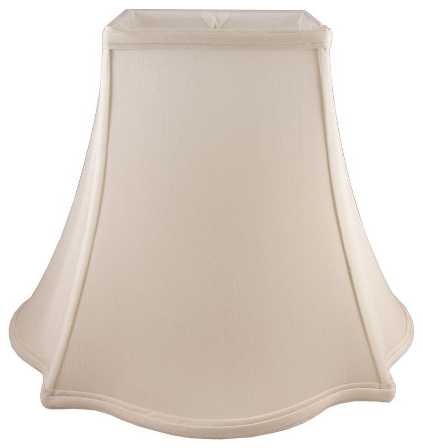 Lampshade in Natural w Fitter (8 in. Diam x 7.5 in. H)