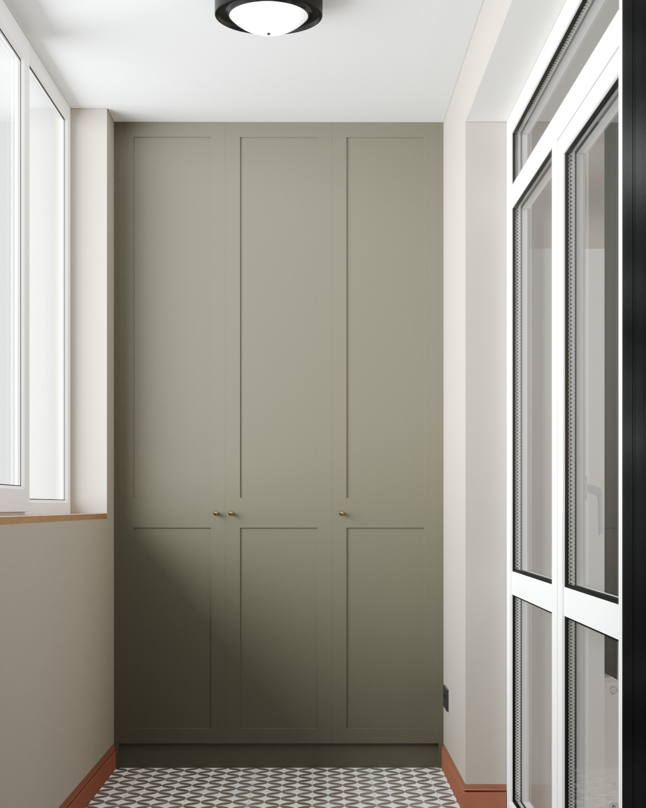 Дизайн проект квартиры 47,1 кв.м