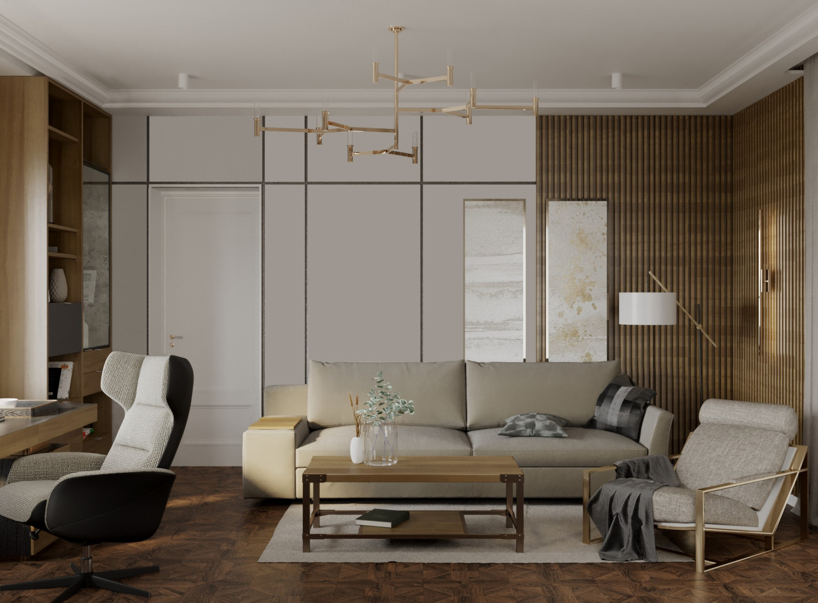 Дизайн интерьера загородный дом Voronezh