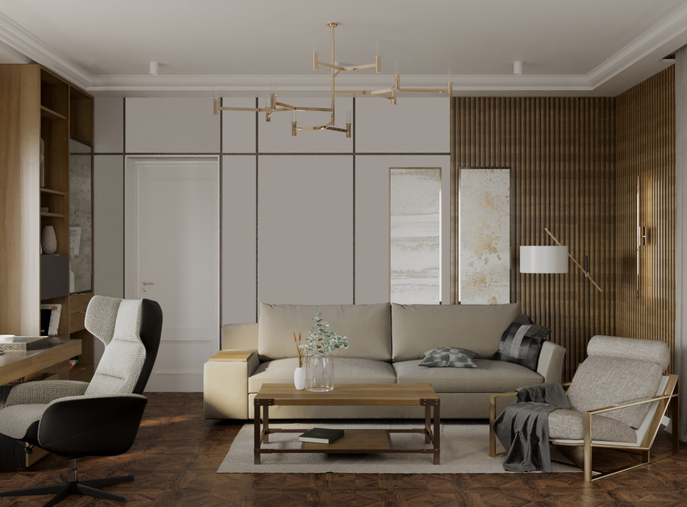 Дизайн интерьера загородный дом Voronezh