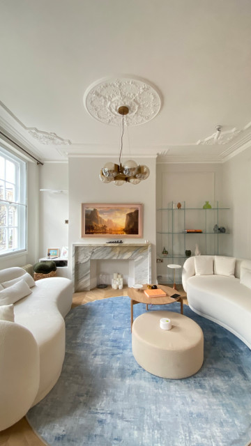 Chelsea Coleherne Court Flat modern-wohnbereich