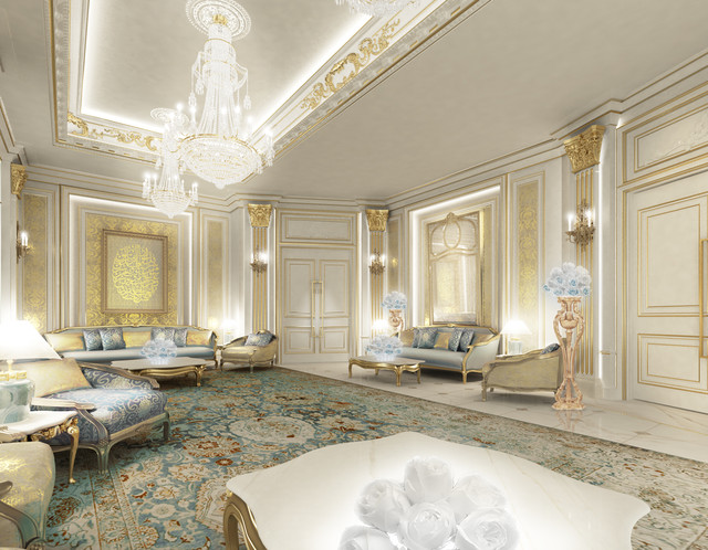 Private Palace Interior Design Dubai Uae Klassisch