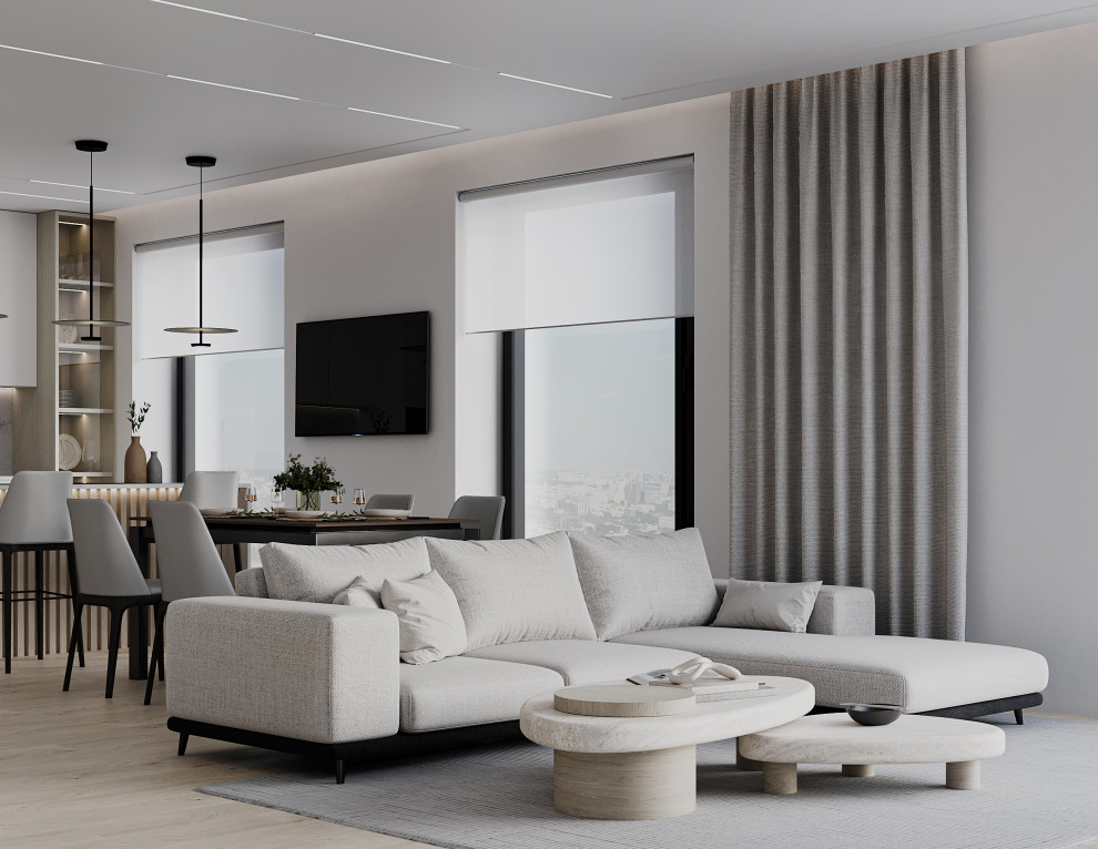 Проект оформления интерьера квартиры 90 кв.м