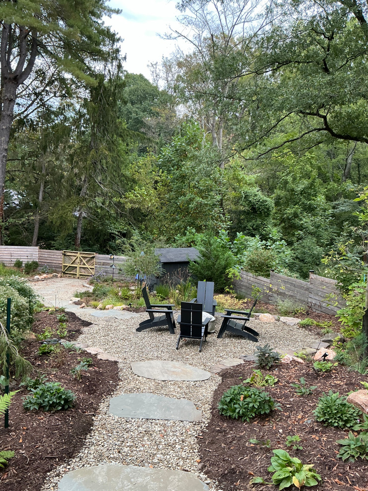Conservation and rain gardens landscape