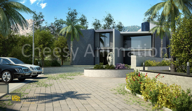 3D Architectural Rendering asian-rendering
