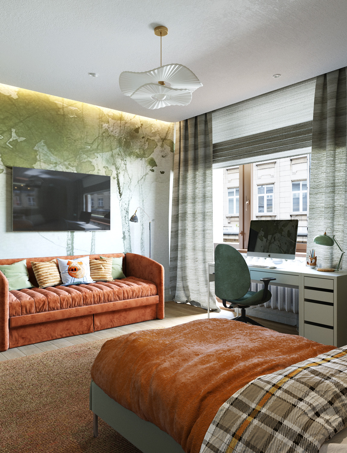 Квартира для семьи с 3мя детьми