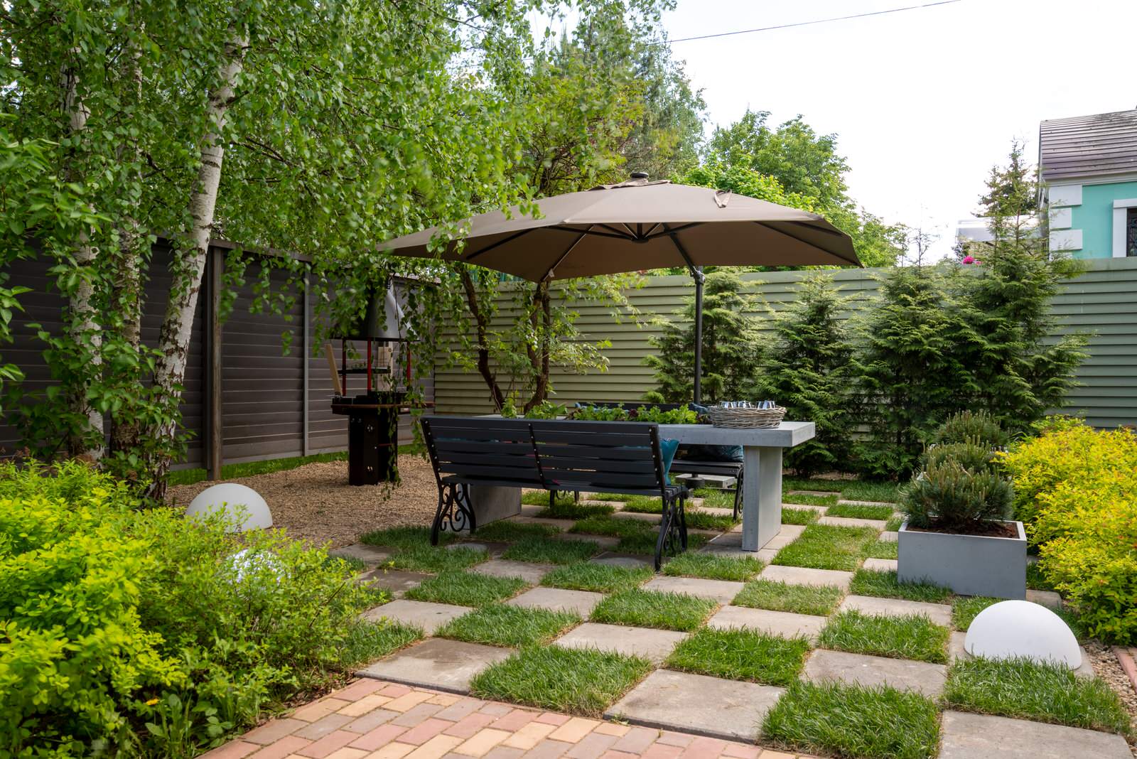 Беседка и терраса для Дмитрия Крылова. Первый Канал "На дачу! С Наташей Барбье"