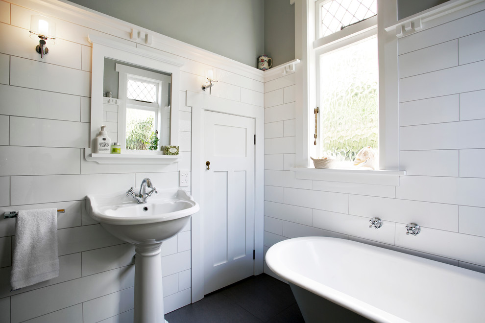 Heritage Renovation - Traditional - Bathroom - Auckland ...