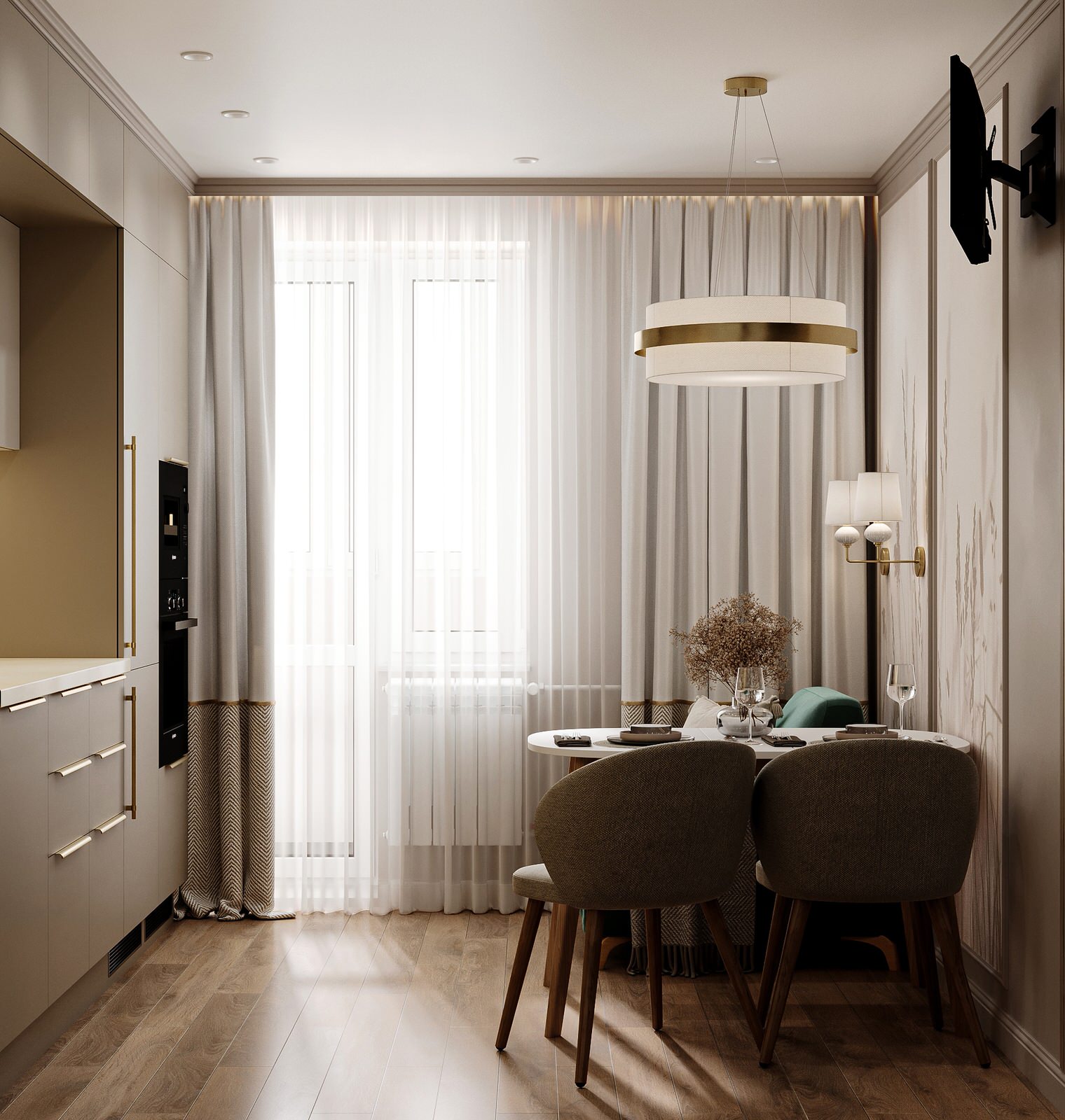 Интерьер квартиры в ЖК "Все свои"