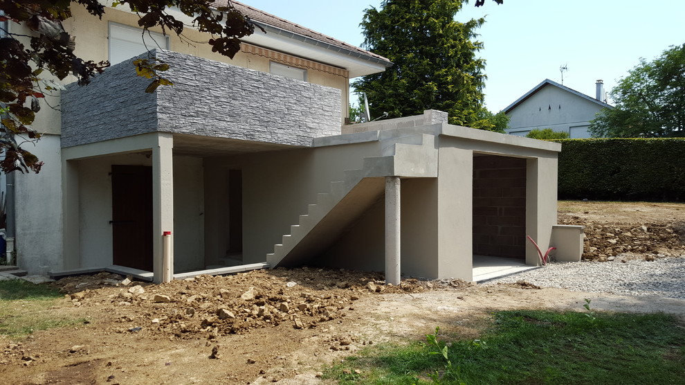 pendant les travaux
