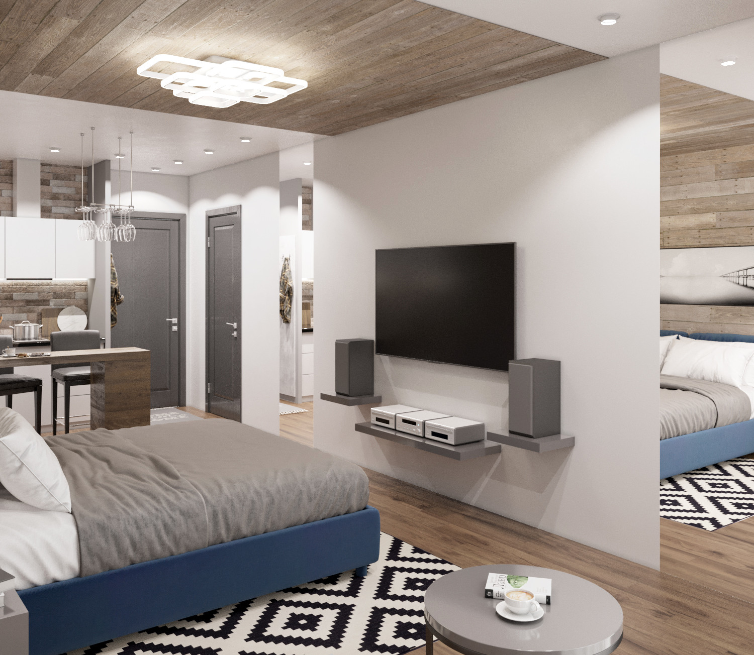 Interior Design in minimalistic style