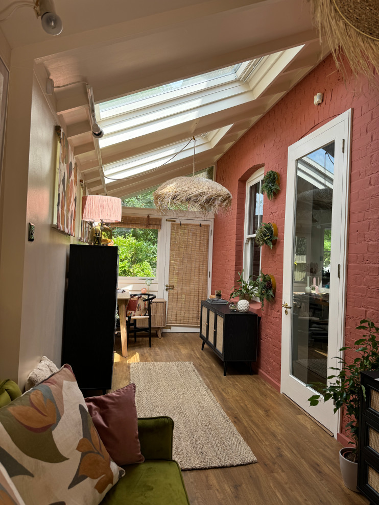 Victorian Home Office and Family Room