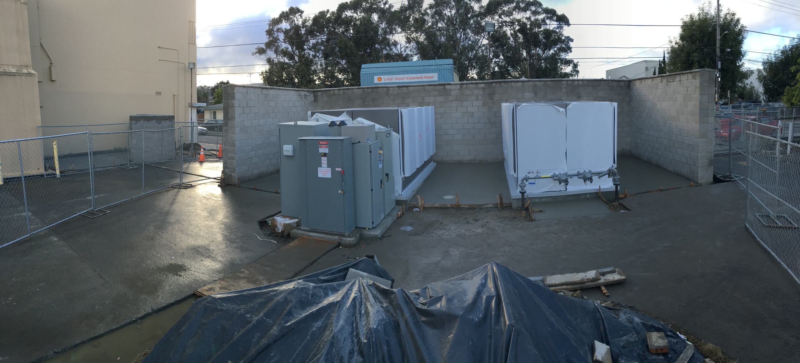 AT&T Bloom Energy Block Wall