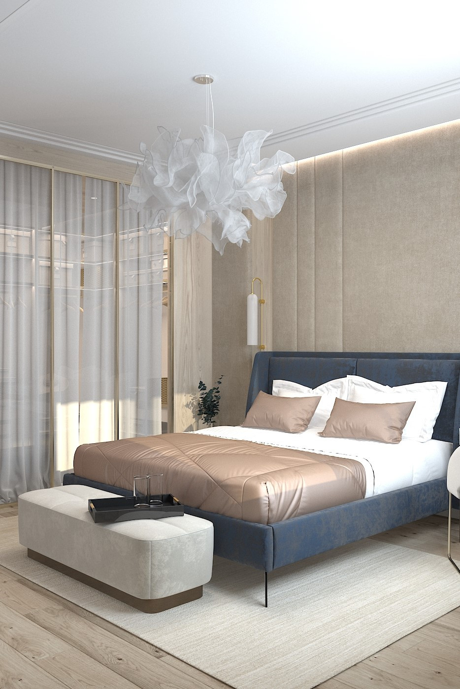 Спальня+ванная