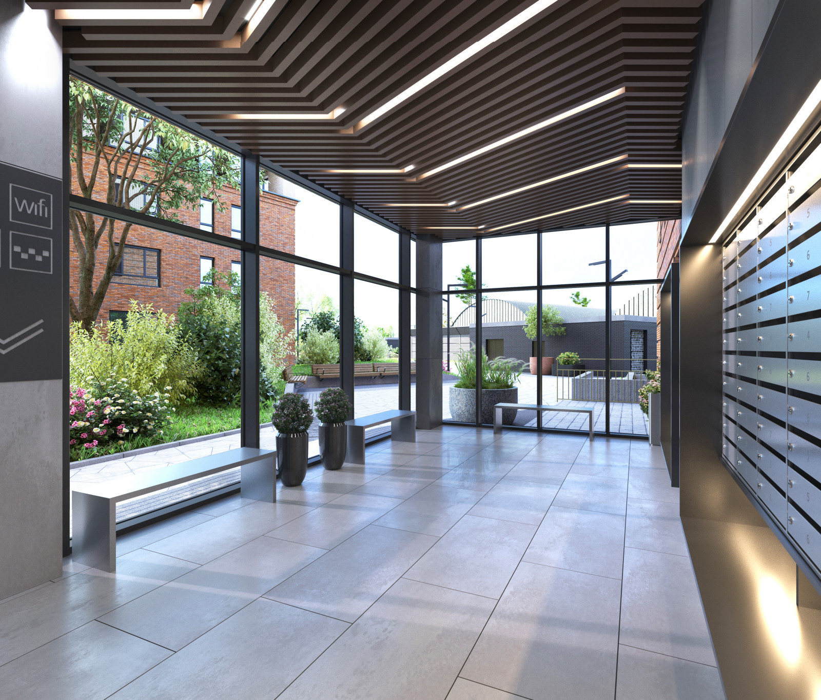 Интерьеры МОП ЖК "НОРМАНДИЯ НЕМАН", СК "СТРИЖИ"