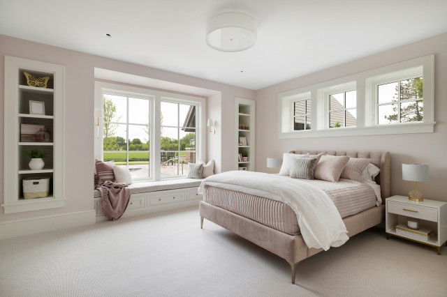 Shingle Style Lodge klassisch-schlafzimmer
