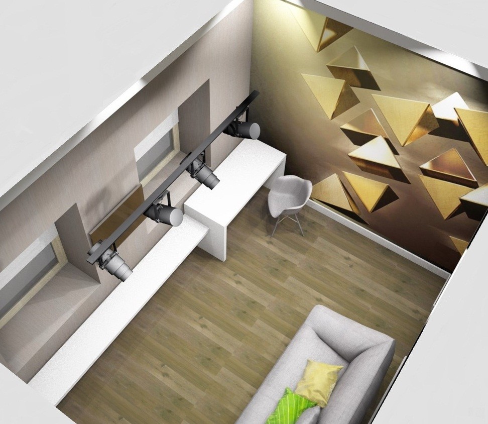 Дизайн 3-х комнатной квартиры с элементами стиля "Лофт"