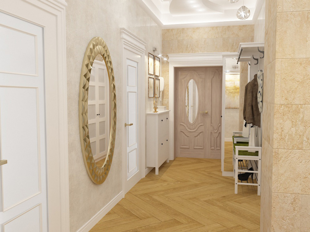 Прихожая- коридор "Потолочные премудрости"