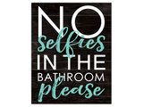 No Bathroom Selfies Wall Art - Contemporary - Novelty Signs - by Designs  Direct