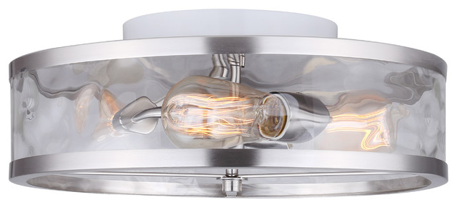 Canarm Cala 3 Light Flush Mount With Watermark Gl Easy Connect Included Bru Canarm Cala 3 Light Flush Mount With Watermark Gl Easy Connect Included Bru