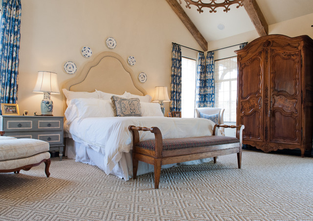 Elegant Area Rug Master Bedroom - Contemporary - Rugs - austin - by ...