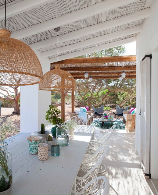 ESTILISMO CASA FORMRNTERA coastal-deck