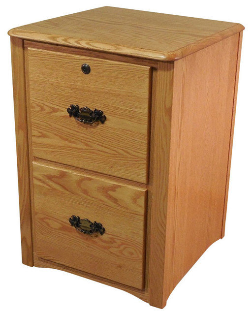 Queen Anne Style Solid Oak 2 Drawer Filing Cabinet Traditional Queen Anne Style Solid Oak 2 Drawer Filing Cabinet Traditional Cabinets By The Furniture