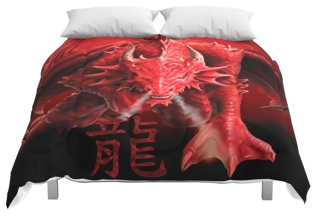 Society6 Dragon Comforter Asian Comforters And Comforter Sets