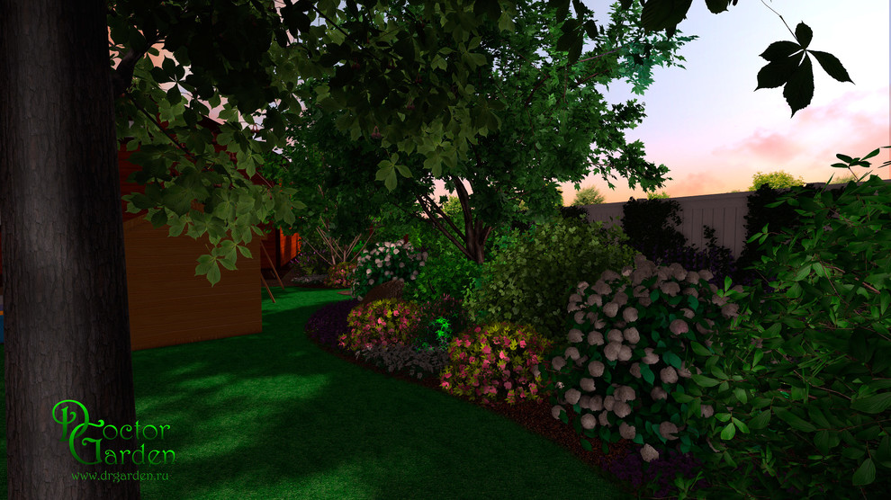 Сад для большой семьи