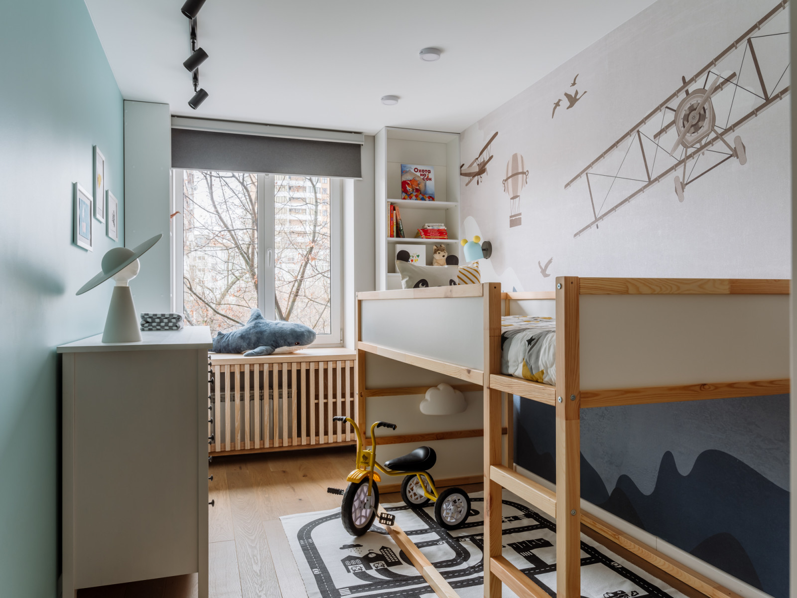 Квартира с яркими акцентами на Трифоновской