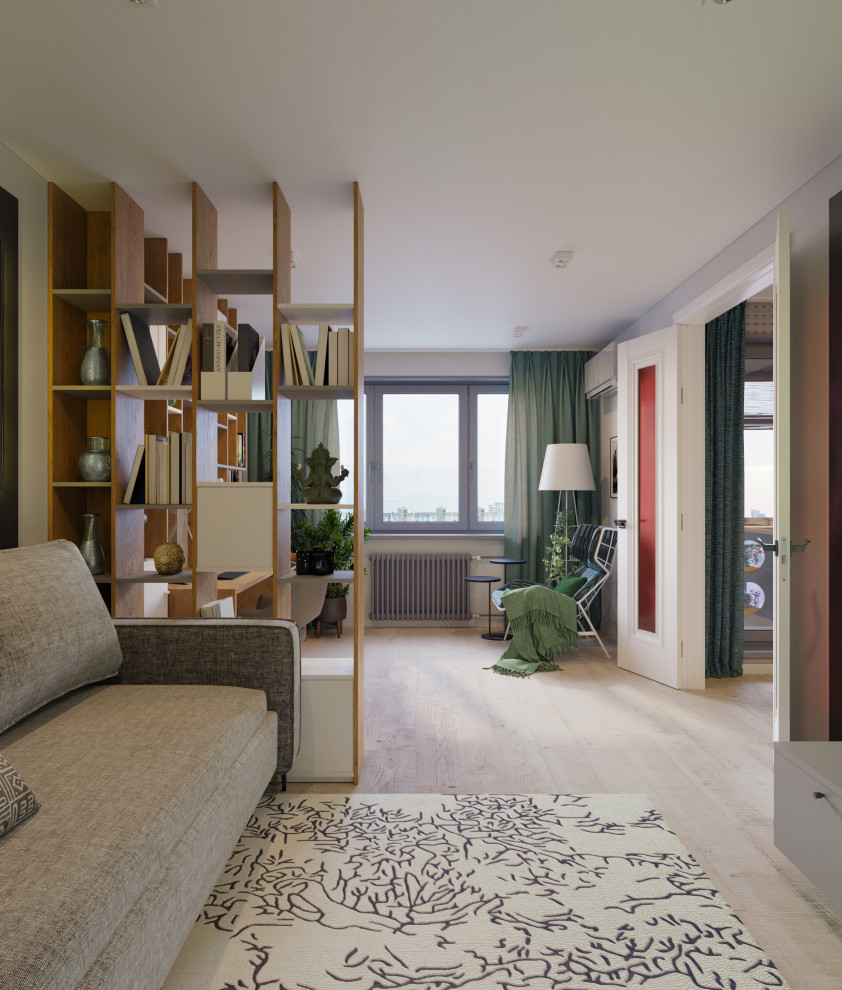 Проект однокомнатной квартиры. г.Москва.