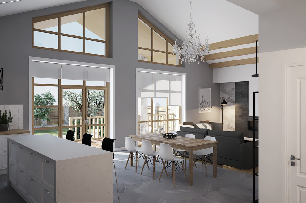 Коттедж в скандинавском стиле