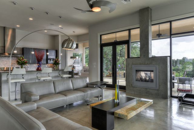 Modern Chic moderne-dagligstue