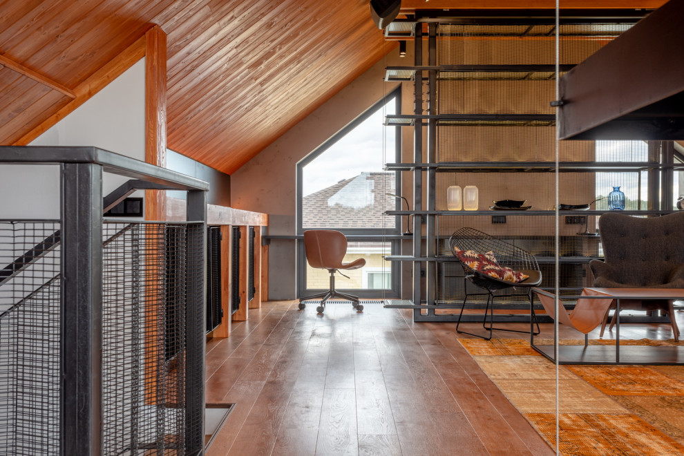 Лофт с сетчатым баром