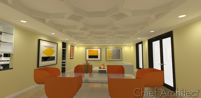 FIVE-12 DINING Room transitional-rendering