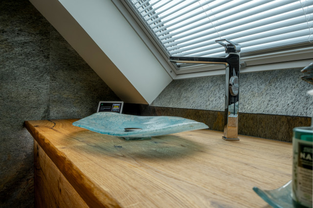 Une maison totalement refaite à neuf - Contemporain - Salle de Bain