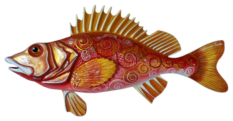 Рыба как интерьерный арт-объект