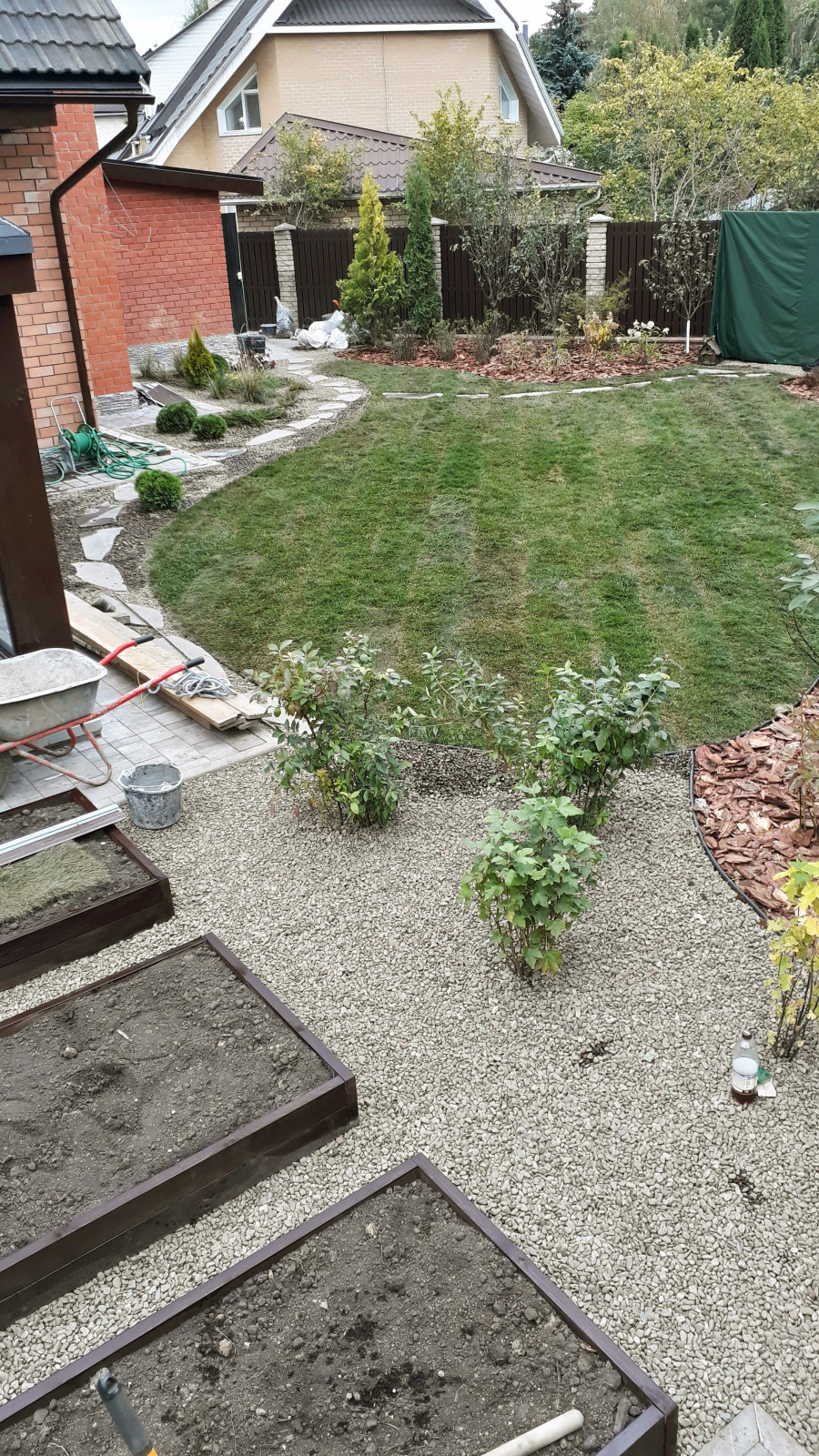 Сад при таунхаусе